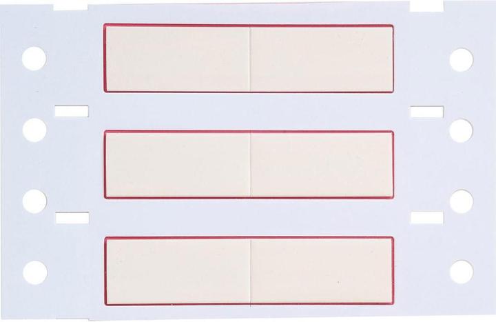 Actual product image Brady HX-250-2-WT-2, B-7642, Heatex heat-shrink tubing 2:1, white, 24.99 x 11.3mm, for cable diame