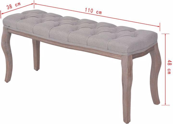 Produktbild vidaXL Bank (110 cm)