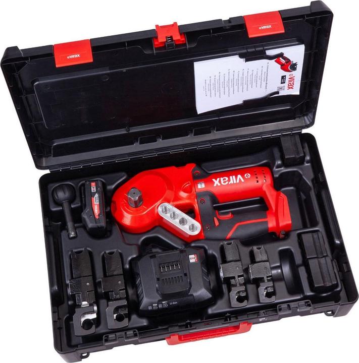 Produktbild Virax MINISTEM BIEGER 18V 14-16-18-22MM KOMPAKTES und LEICHTES 18V Biegegerät 4,9 kg / 1x 2,0 Ah Akk