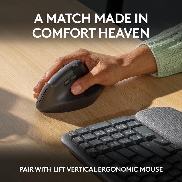 Actual product image Logitech Wave Keys for Business (CH, Wireless)
