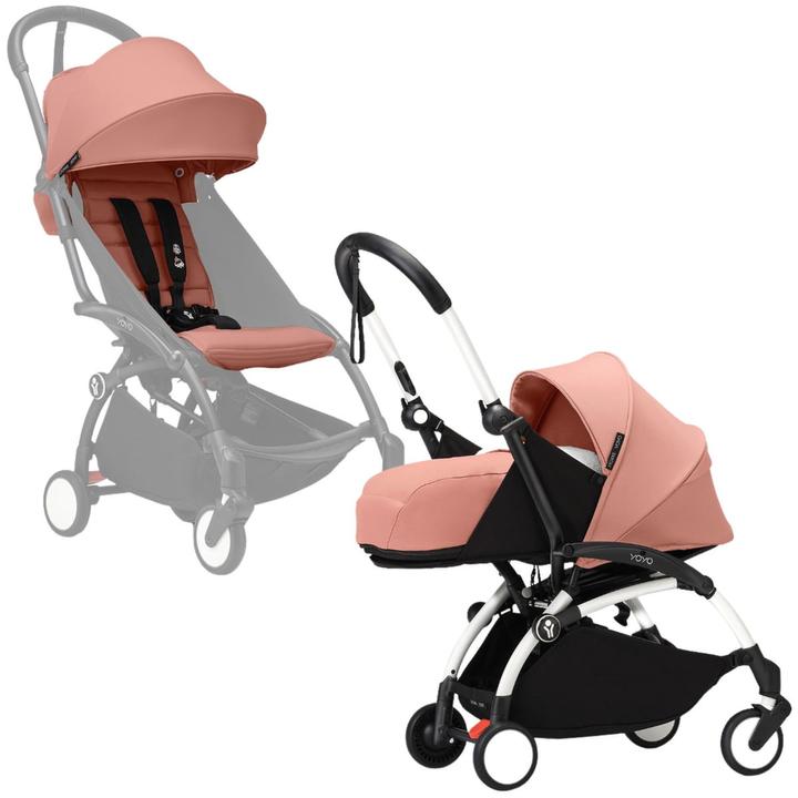 Actual product image Stokke YOYO³ 0+ white with 6+ textile set