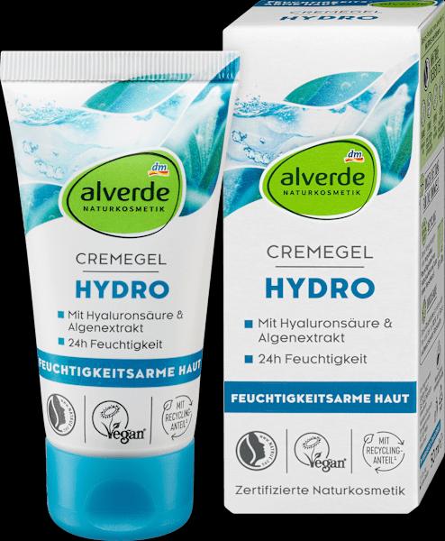 dm alverde Aqua cream gel (Day cream, Face gel)