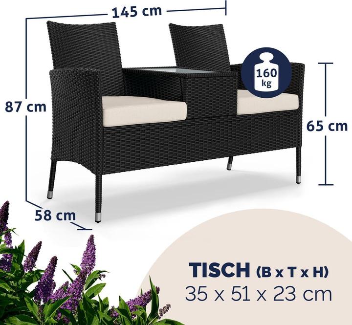 Image du produit Casaria Banc