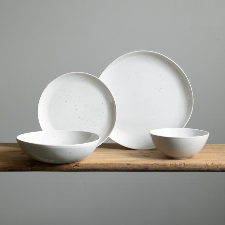 Actual product image Atelier Agave Tableware set complete 16-pieces Serra (16 pcs.)