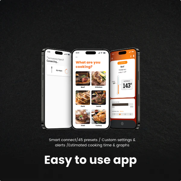 Image du produit Mastrad Meat it plus 2.0 Thermomètre à barbecue Bluetooth