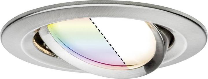 Image du produit Paulmann EBL Set Nova Plus ZB Coin RGBW rd schw LED 5.2W 230V 51mm (85 lm)