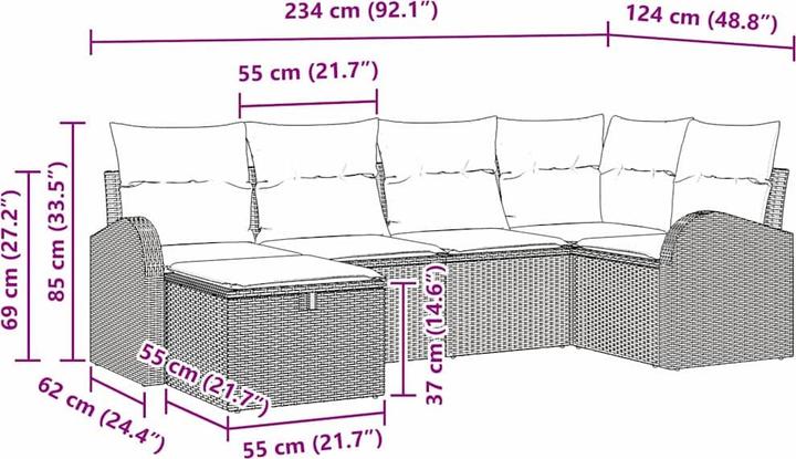Produktbild vidaXL Blair