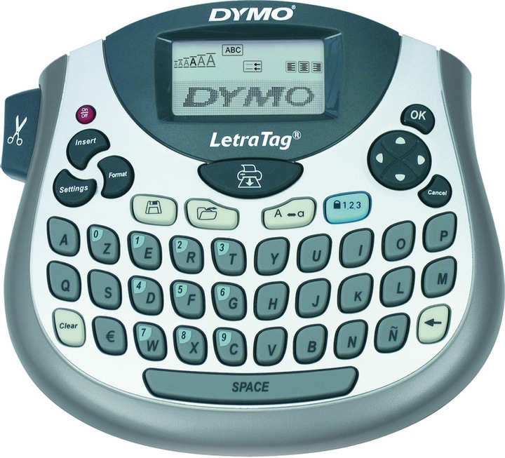 Actual product image Dymo LetraTag LT-100T Tabletop AZERTY Keyboard