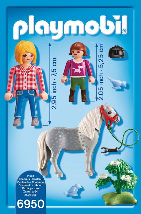 Produktbild Playmobil Spaziergang mit Pony (6950)