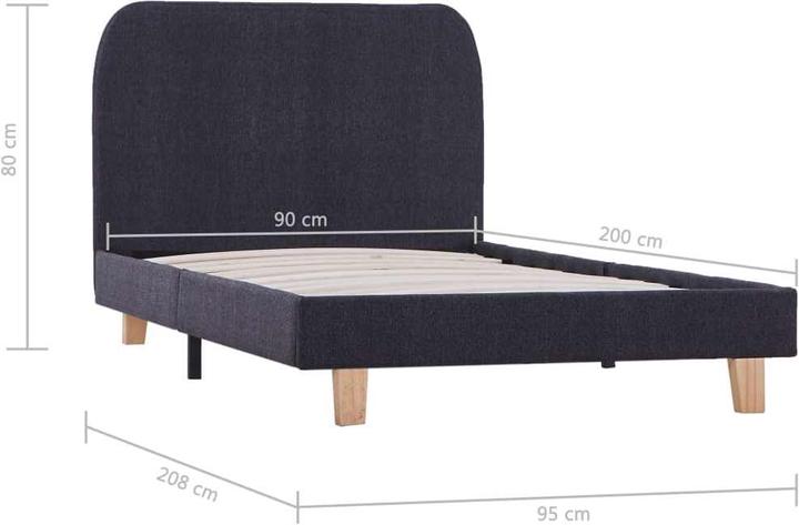 Image du produit vidaXL Bettgestell (90 x 200 cm)