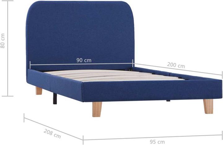 Image du produit vidaXL Bettgestell (90 x 200 cm)