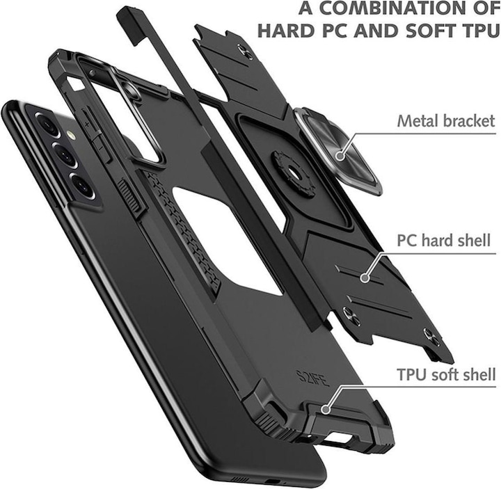 Produktbild OEM Other NITRO case for SAMSUNG S25 Ultra black (Samsung Galaxy S25 Ultra)