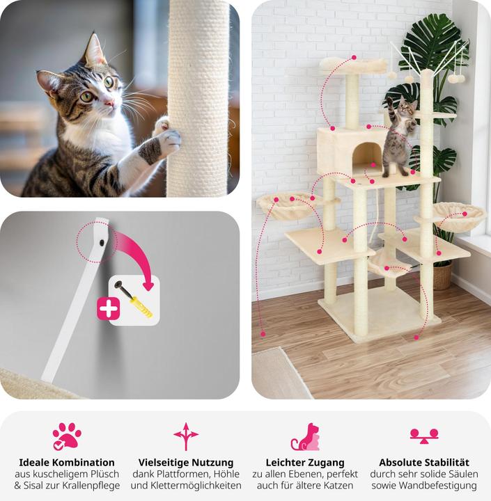Immagine prodotto tectake Lilou (165 cm, Beige)