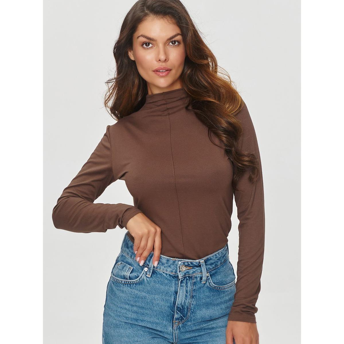 Makadamia, Damen, Bluse, Bluse, Braun, (34)