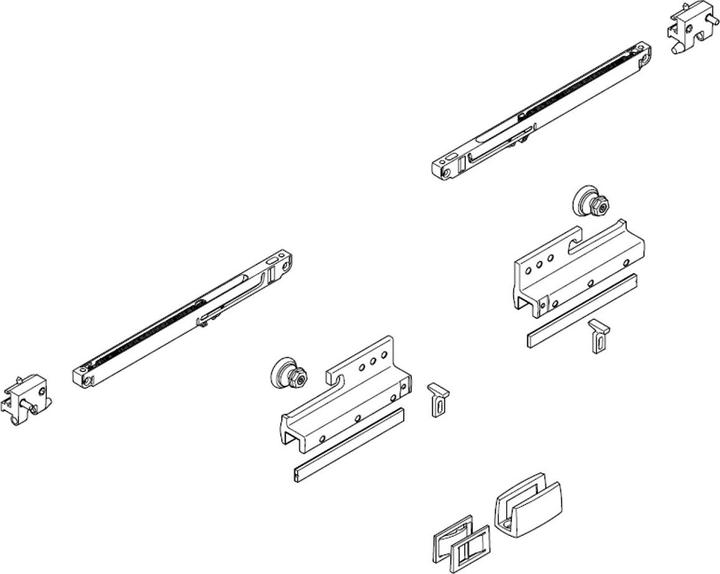 Vitris Accessoireset Portavant M50/M80 GLAS