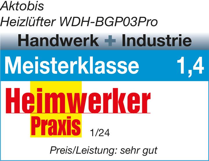 Produktbild WDH Heizgebläse WDH-BGP03Pro (3kW) (3000 W)