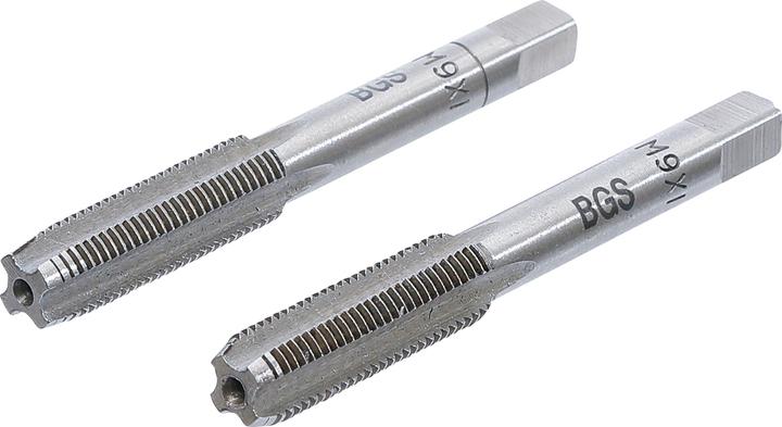 Produktbild BGS Gewindebohrer | Vor- und Fertigschneider | M9 x 1,0 mm | 2-tlg.