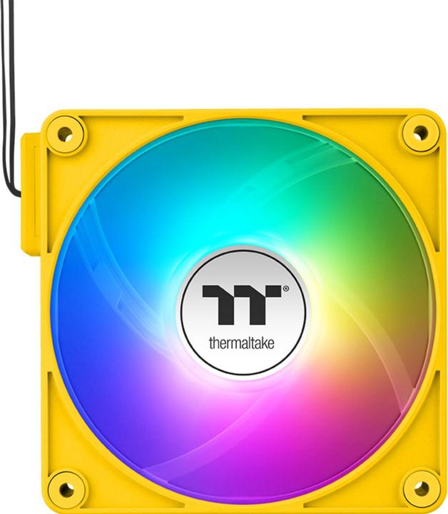 Actual product image Thermaltake TT CT120 EX Reverse ARGB PC Cooling Fan 3 Pack Bumblebee (120 mm, 3x)