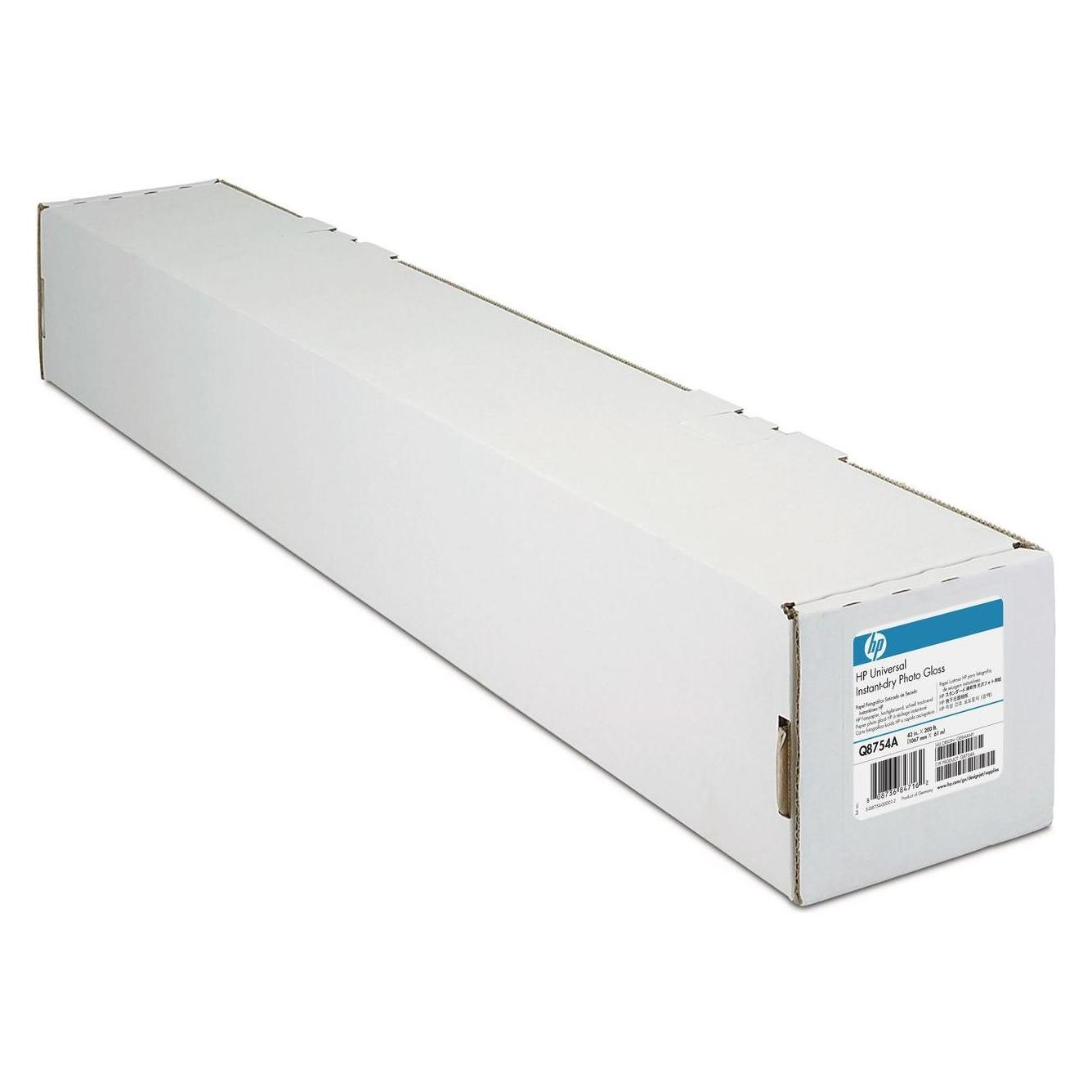 HP Universal instant-dry gloss photo paper inkjet. 1 roll 1-pack (200 g/m², 61 x 3050 cm), Fotopapie