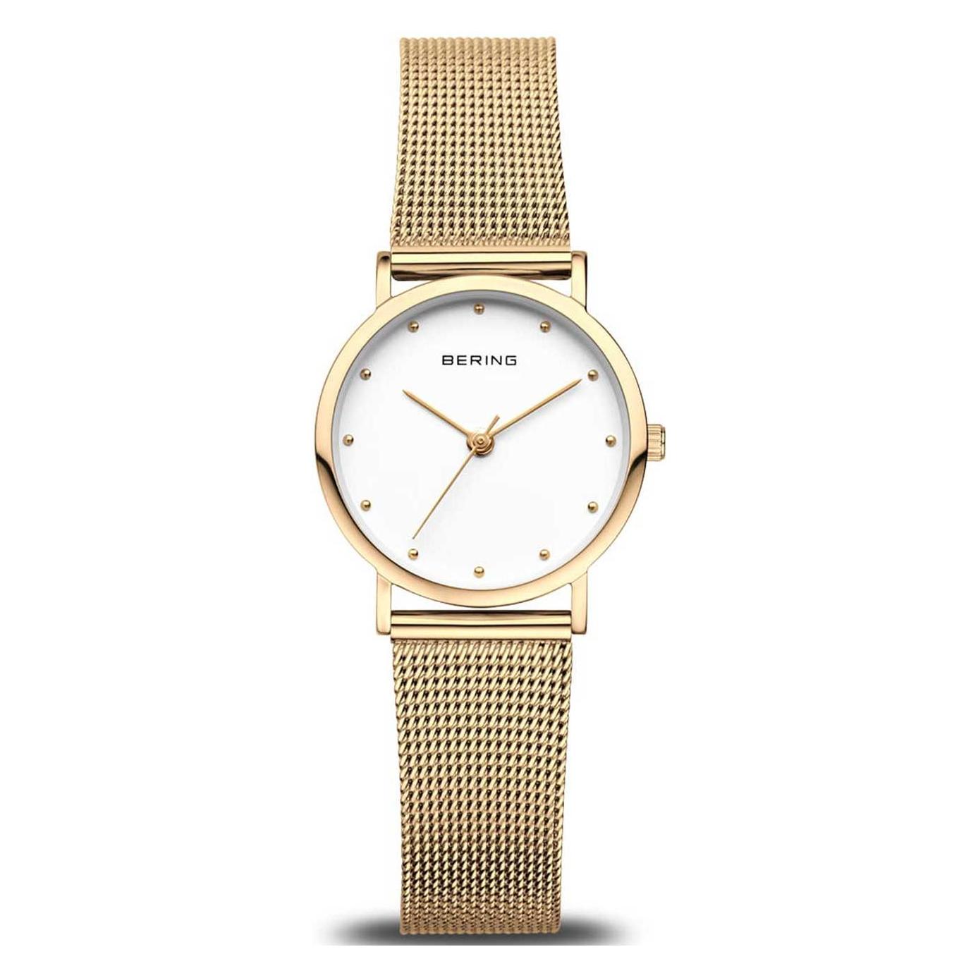 Bering, Armbanduhr, Classic, Gold, (Analoguhr, 26 mm)