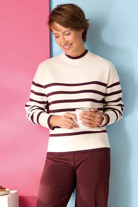 Produktbild Betty Barclay Betty&Co Damen Streifenpullover (40)