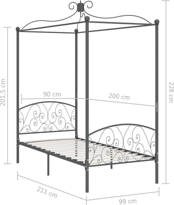 Image du produit vidaXL Nea (90 x 200 cm)