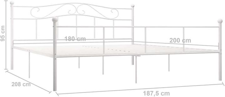 Image du produit vidaXL Bettgestell (180 x 200 cm)