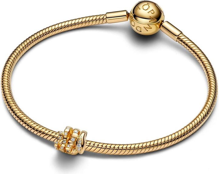 Produktbild Pandora Curled Snake Charm (Vergoldet, Metall)