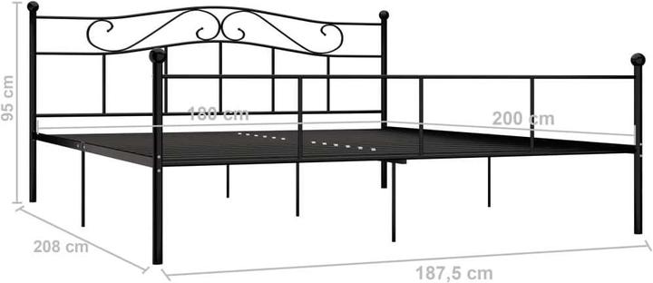 Image du produit vidaXL Bettgestell (180 x 200 cm)