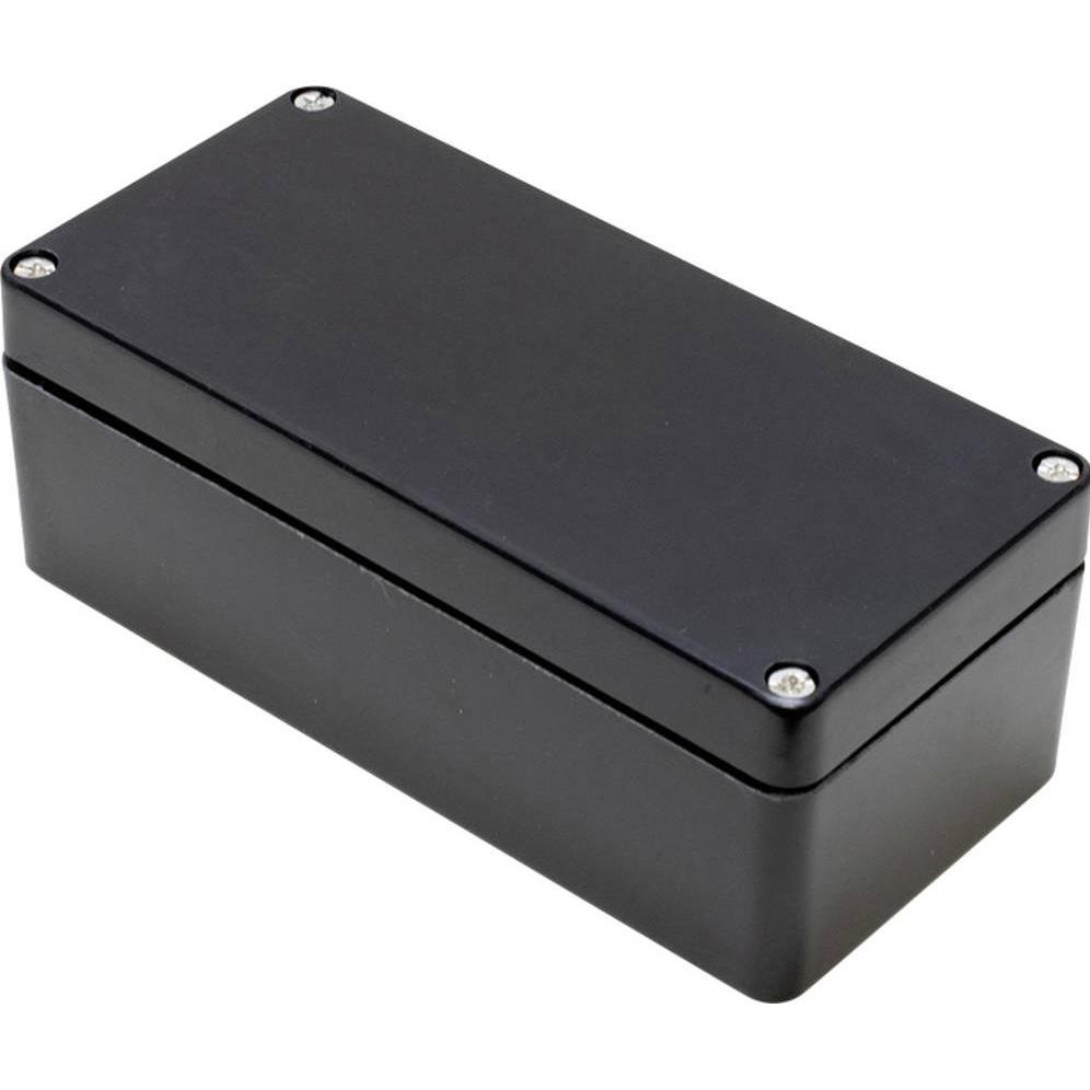 Hammond 1590ZGRP083BK Universal-Gehäuse 160 x 75 55 Polyester Schwarz 1 St. (Gehäuse), Elektronikzub