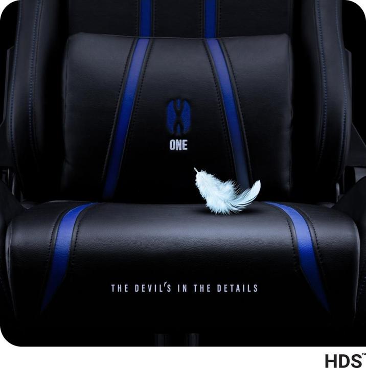 Immagine prodotto Diablo Sedia da gioco X-One 2.0 Gaming Chair Normal, nero-blu