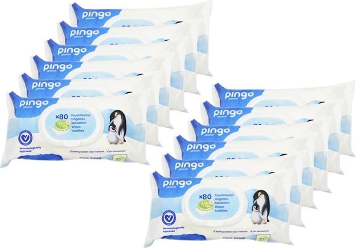 Actual product image Pingo Wet wipes (960 Piece)