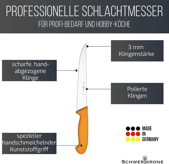 Produktbild Schwertkrone Metzgermesser (21 cm)