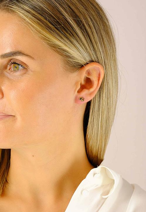 Actual product image Muau Stud earrings (Gold, 18K 750)