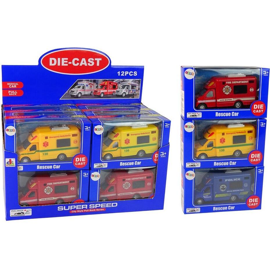 Lean Toys Rettungsfahrzeug mit MIX-Fraktionsantrieb (49669993)