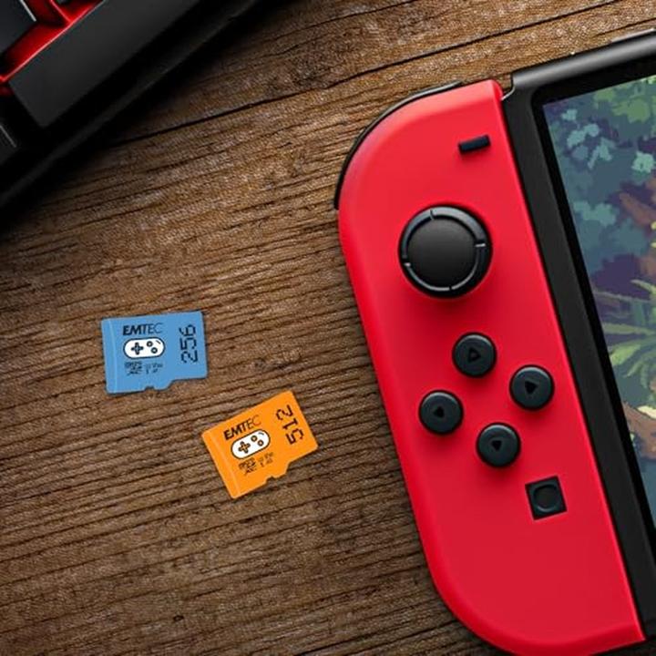 Actual product image Emtec MicroSD Card (512 GB, microSDXC, U3, UHS-I)