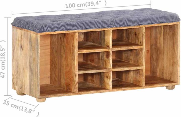 Actual product image vidaXL Bank (100 cm)