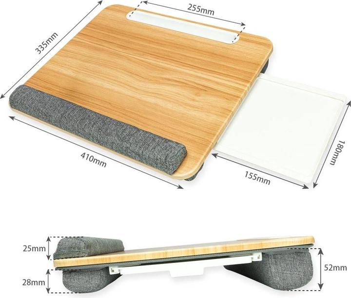 Actual product image NoName Soft Lap laptop stand with mouse pad