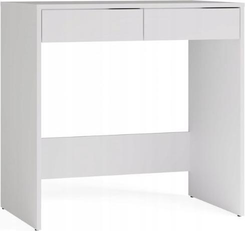 Image du produit Topeshop Schreibtisch MARINA 2S Weiss (81 x 50 x 80 cm)
