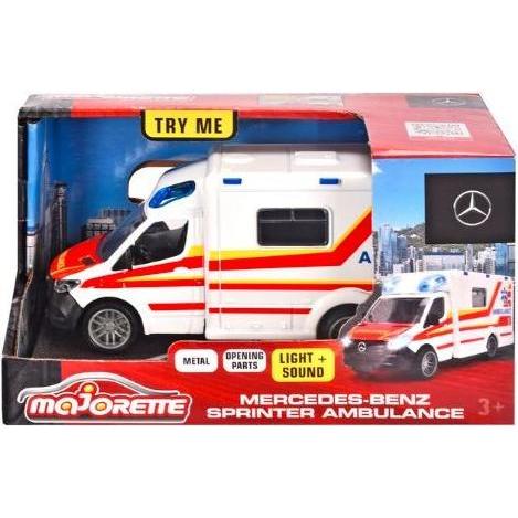 Thumbnail - Simba MAJORETTE Grand Mercedes Krankenwagen Krankenwagen 12,5 cm