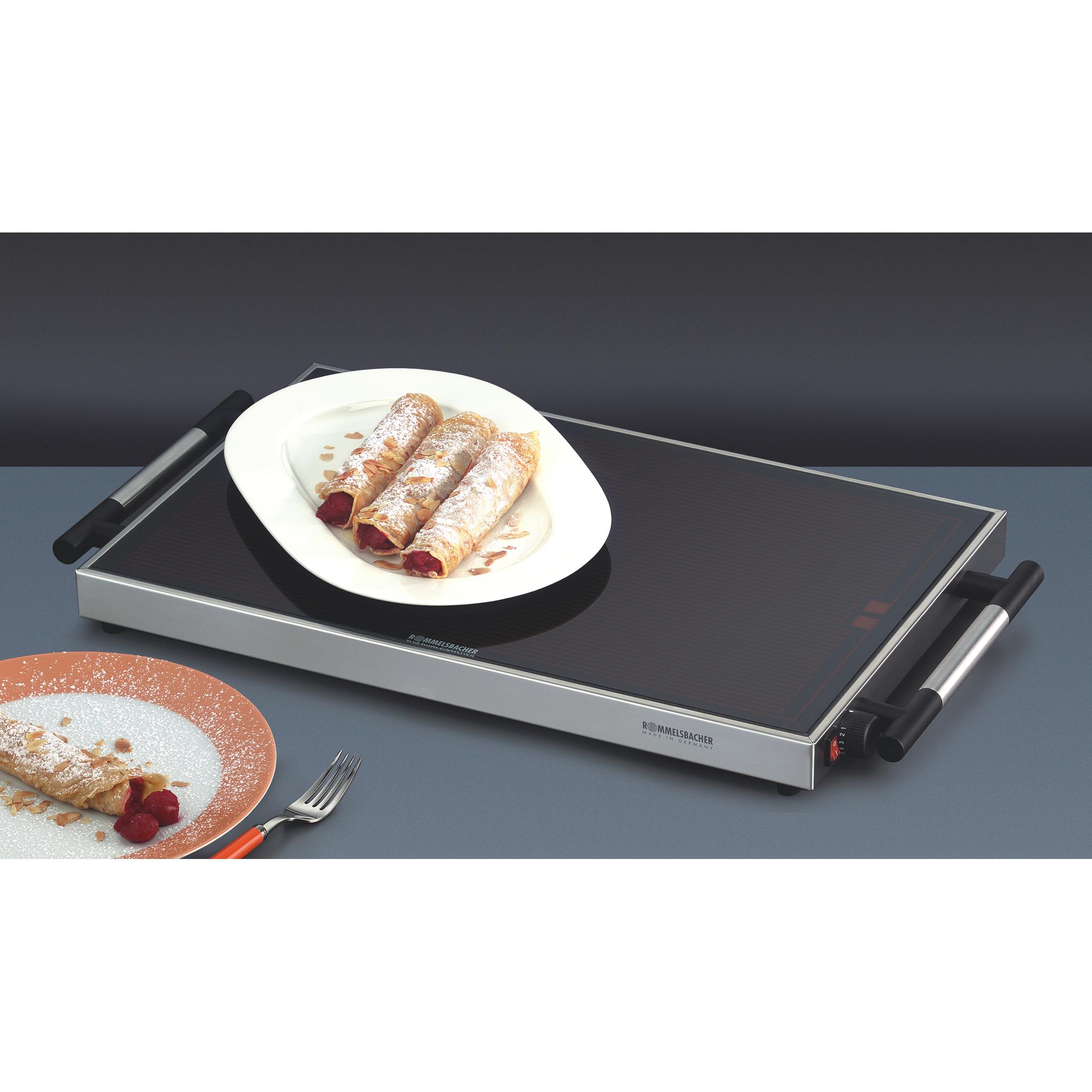 Thumbnail - Rommelsbacher Wpr 305/E, Warmhalteplatte, Schwarz, Silber