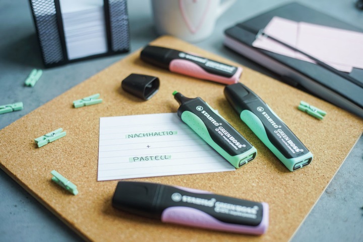Produktbild STABILO GREEN BOSS Pastel Textmarker (Purple, 5 mm, 1 x)