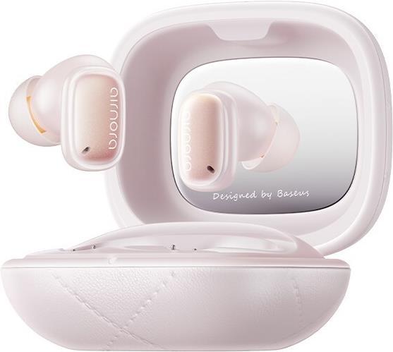 Actual product image Baseus AirNora 3 Kopfhörer True Wireless Stereo (TWS) im Ohr Anrufe/Musik Bluetooth Rosa (ANC, 30 h, Wireless)