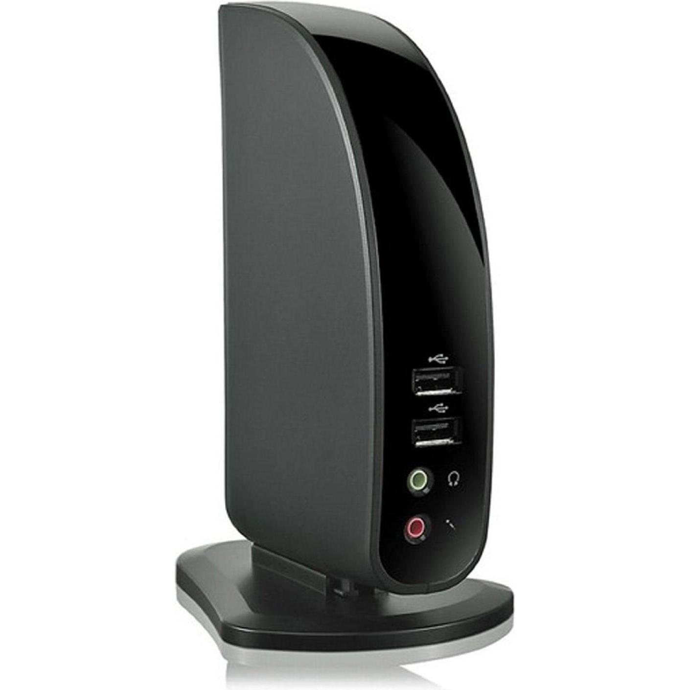 Lenovo USB 2.0 Port Replicator with Digital Video (1 Ports), Dockingstation + USB Hub, Schwarz