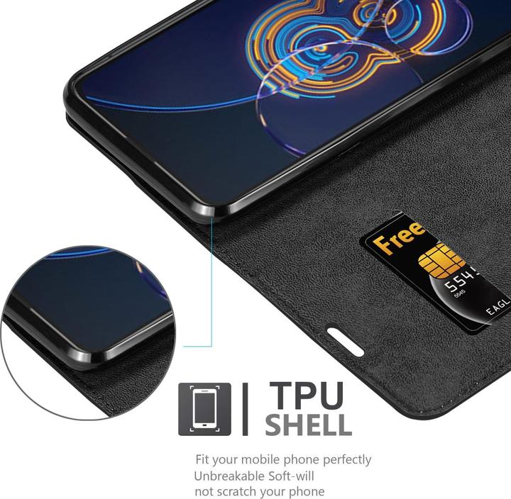Produktbild Cadorabo Book Invis. Magnet Hülle (Asus Zenfone 8 Flip)