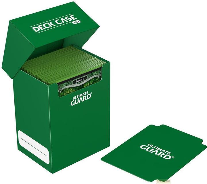 Actual product image Ultimate Guard UGD010253 - Deck Case - for 80+ Cards, Standardsize, green