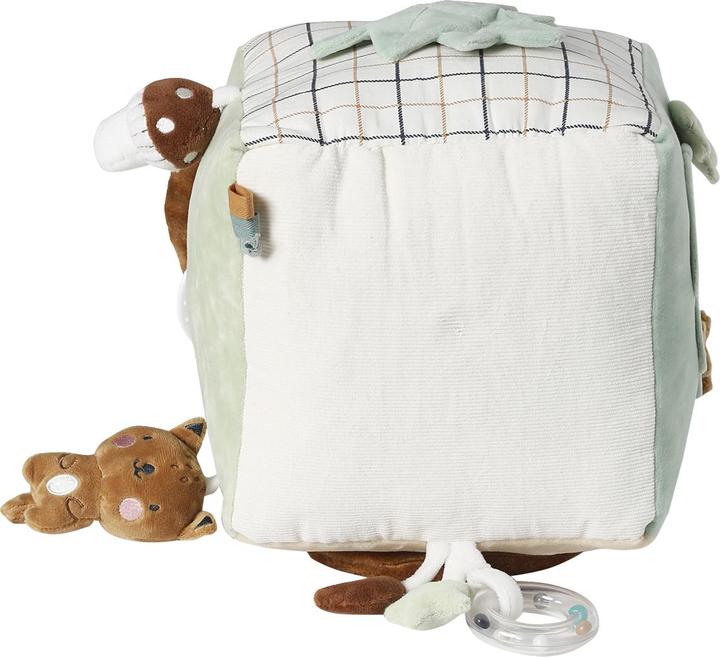 Image du produit Vertbaudet Cube d'activités bébé en tissu FORÊT VERTE