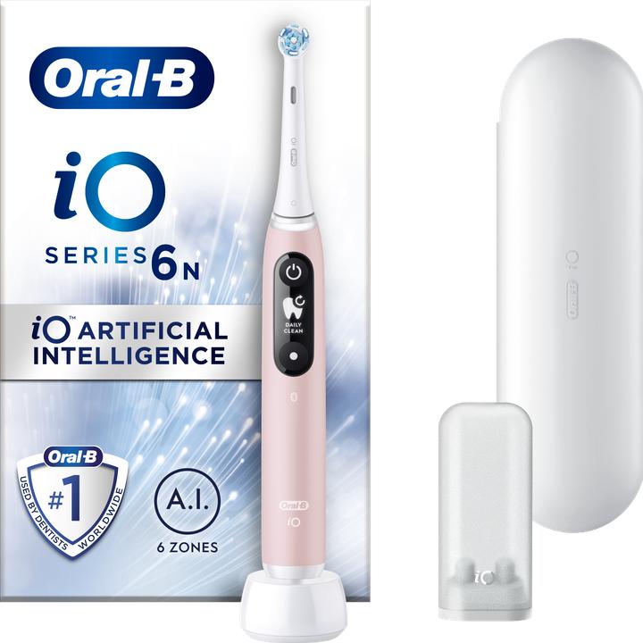 Actual product image Oral-B iO Series Toothbrush Pink Sand (Oscillating toothbrush)