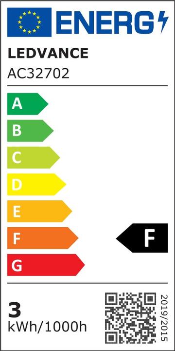 Energie-Label Osram GU10 Reflektor - Par16 (GU10, 2.60 W, 230 lm, 1 x, F)