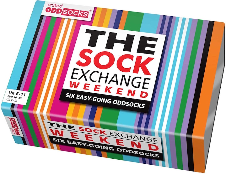 Image du produit United Oddsocks Le week-end d'échange de chaussettes (Lot de 3, 39 - 46)